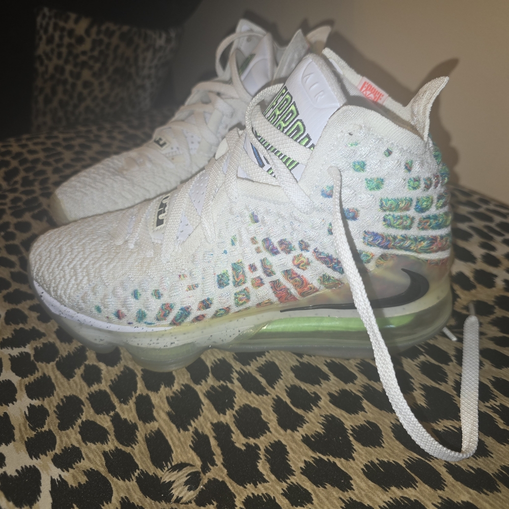 Nike Kids White Multicolor Sneakers